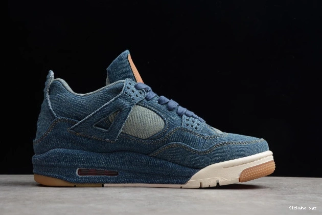 Nike Jordan AO2571-401 Denim x Levi's 4 Air 0529